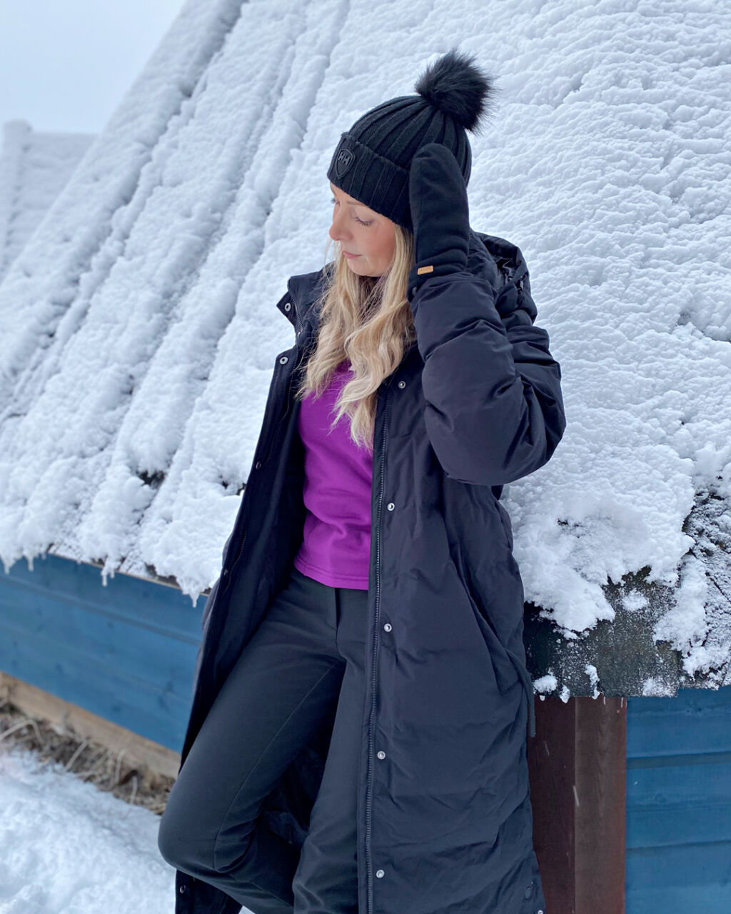 Whistler Joan W Long Puffer - naisten parkatakki (musta